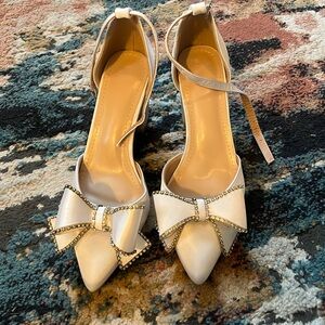 Never Worn Bridal Heels Size 40 (8 US)